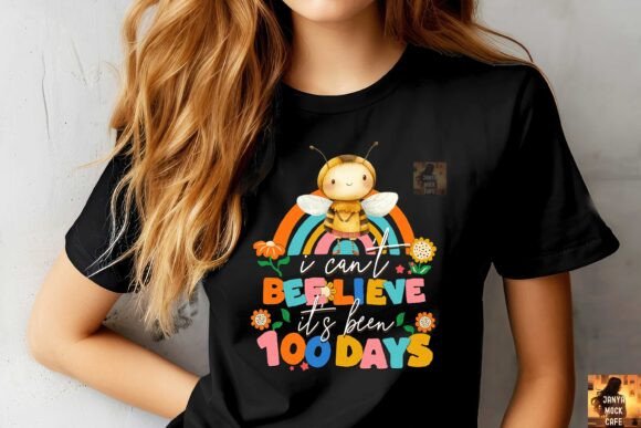 Bee Png 100 Days of School Sublimation 6: A Practical Design Resource for Educators and Creators