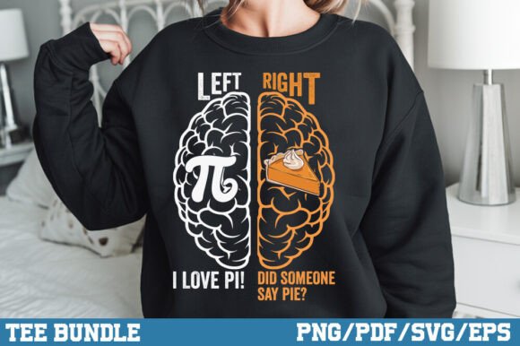 Pi Day Left Vs Right Brain Pie Shirt: Integrating Mathematical Humor into Your Creative Workflow