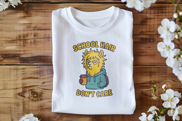 School Hair Don't Care PNG: A Fun Digital Asset