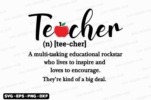 Teacher Definition Png & Teacher Day SVG: A Creative Guide