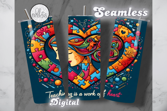 Teaching is a Work of Heart Tumbler Wrap
