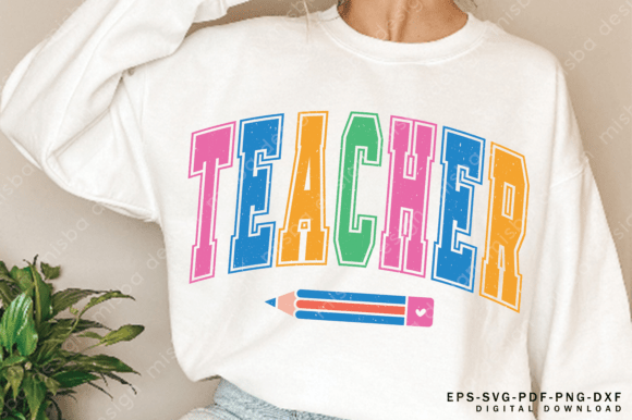 The Art of the Teacher Varsity SVG and Teacher Life Svg
