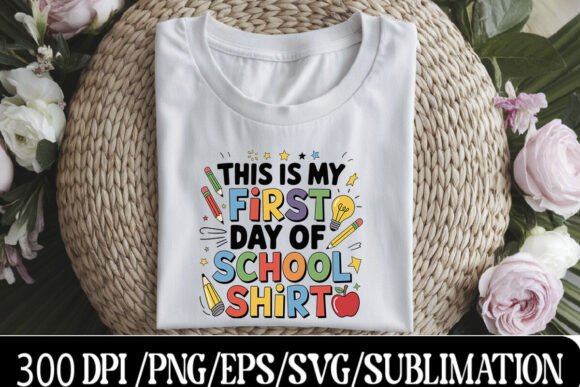 This Is My First Day of School T-Shirt